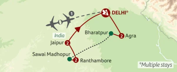 India’s Golden Triangle with Ranthambore National Park - Image 2
